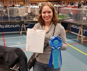 Brimere's Amazing Aline CAC - Mundikat show Uitgeest 2017